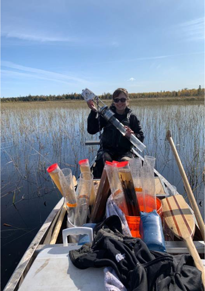 Image of collecting field sediment, water, and tissue samples for laboratory examination