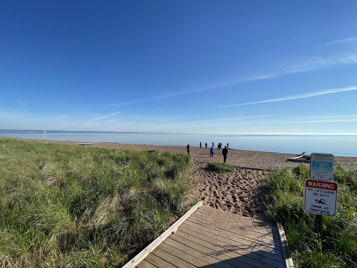 Image of the St. Louis River Estuary Baymouth